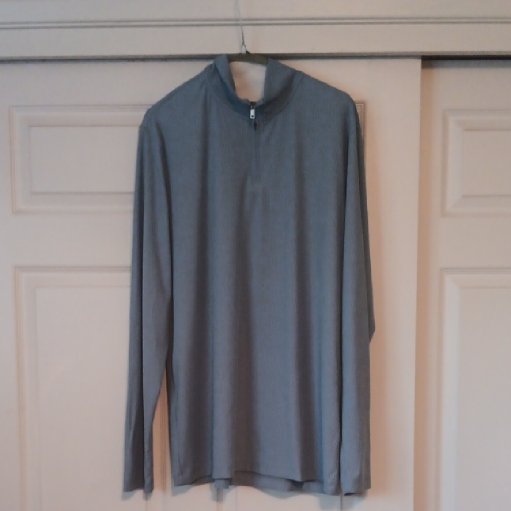 Alfani Men's Gray Long Sleeve Shirt